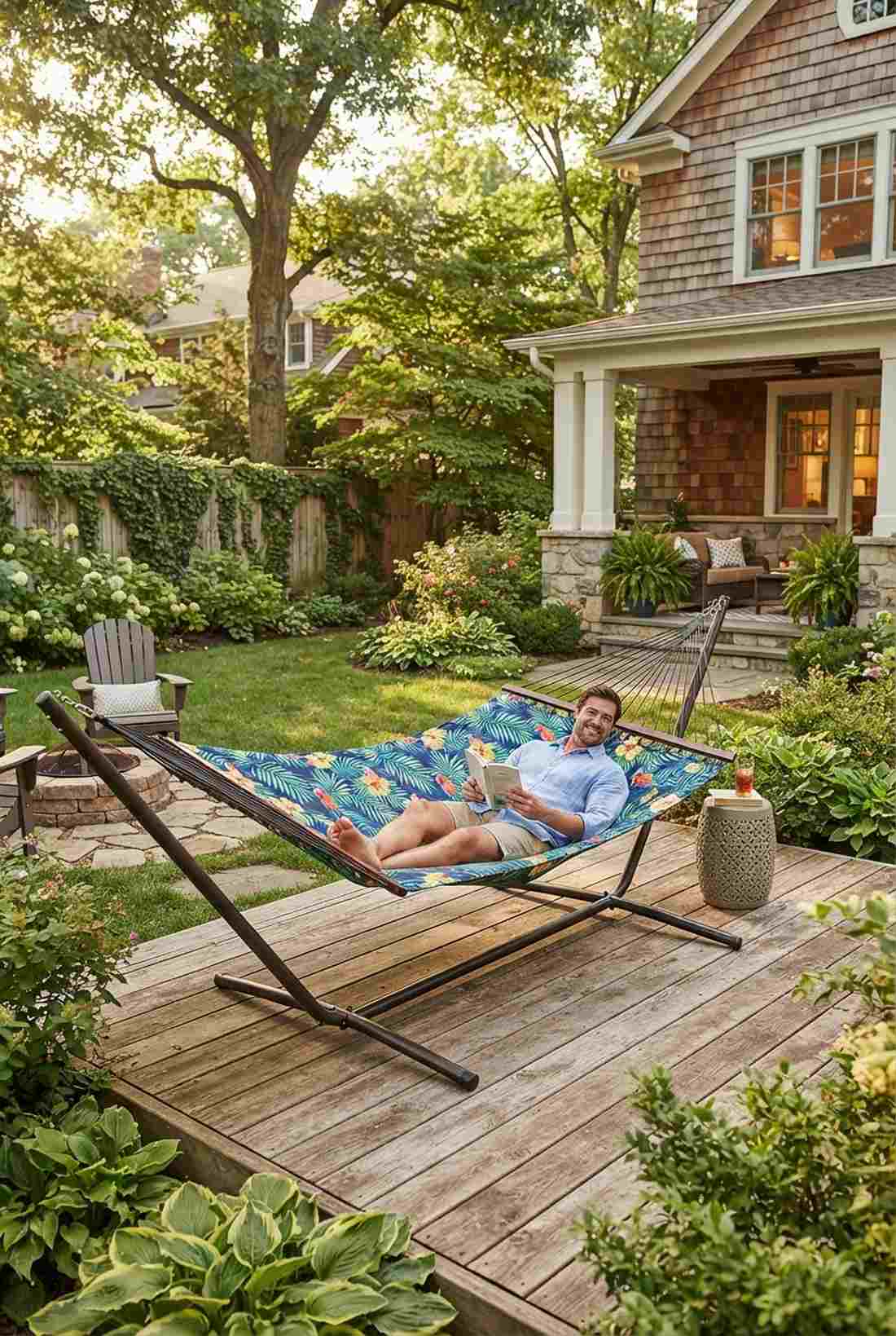 hammock stand and fabric set