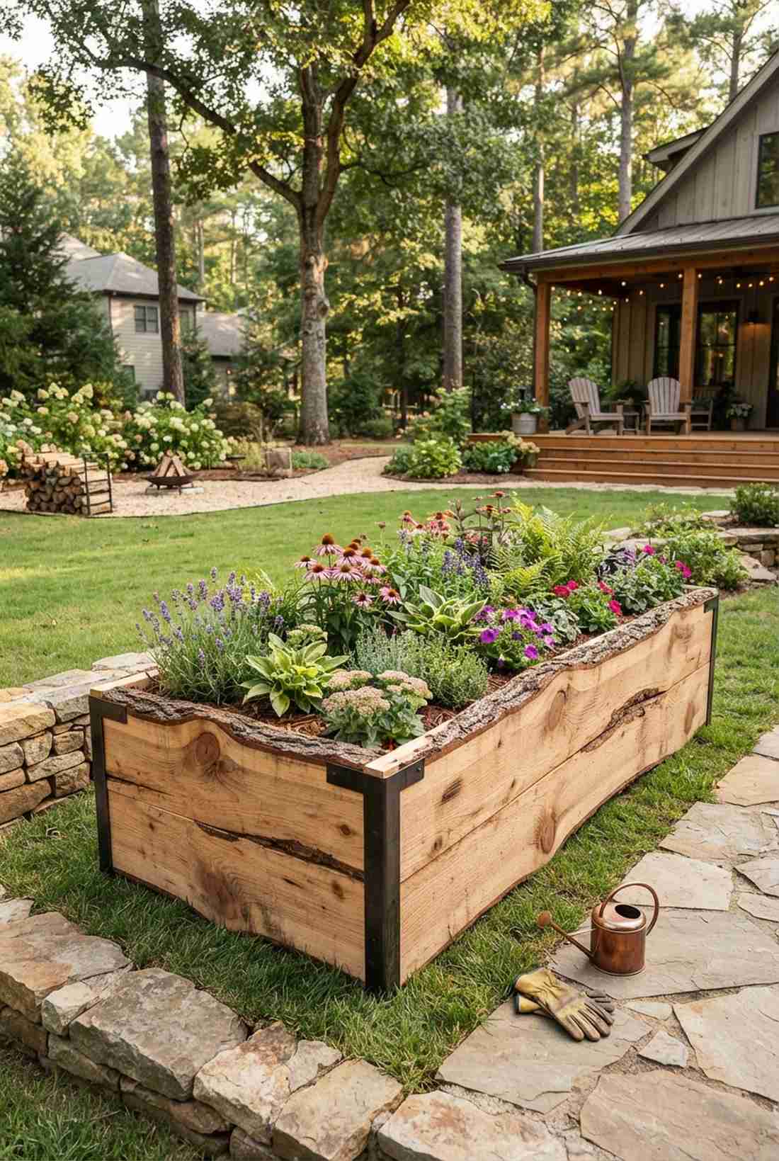 living edge wood slab