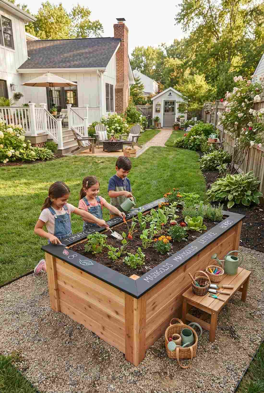 outdoor classroom bed