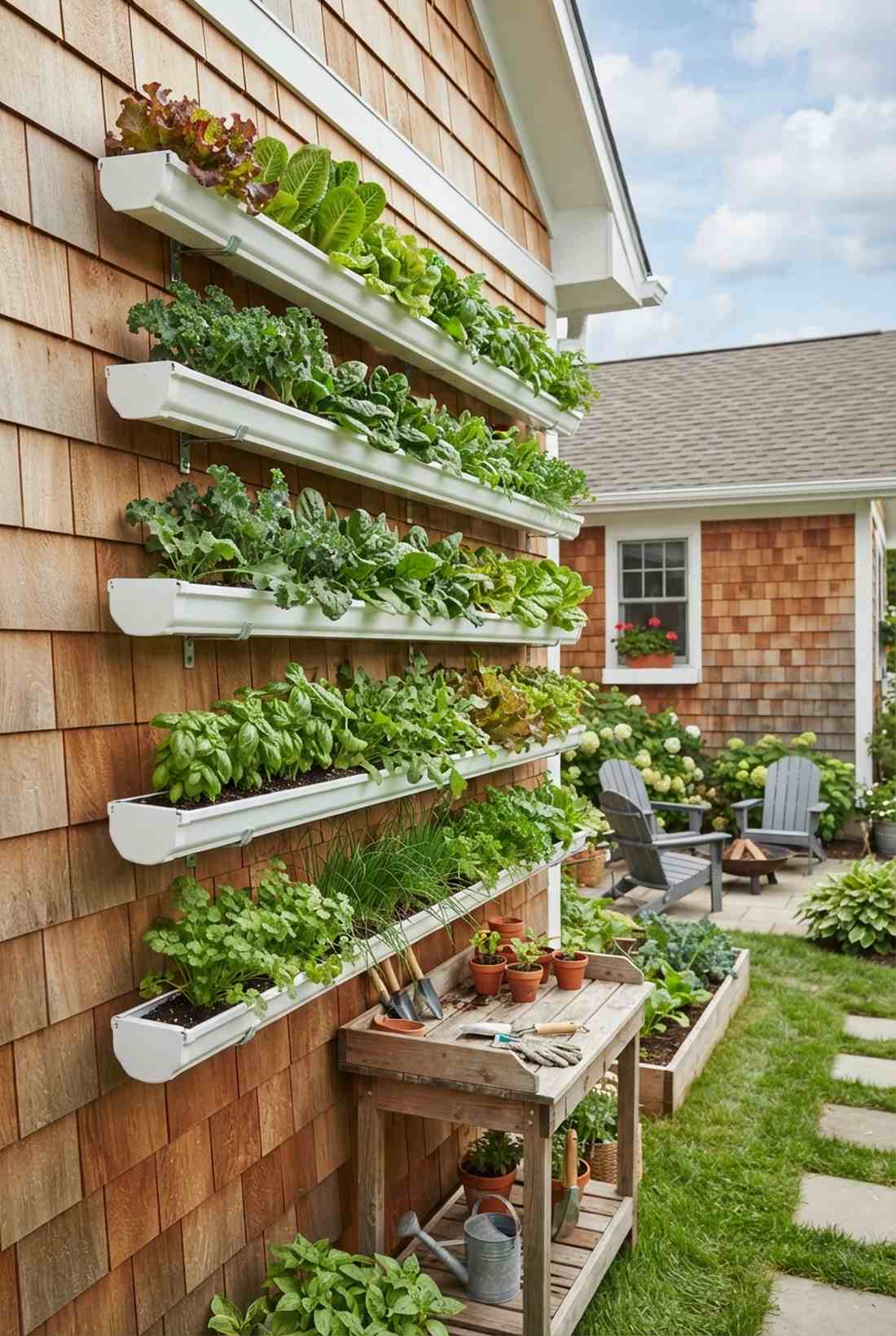 rain gutter attachment