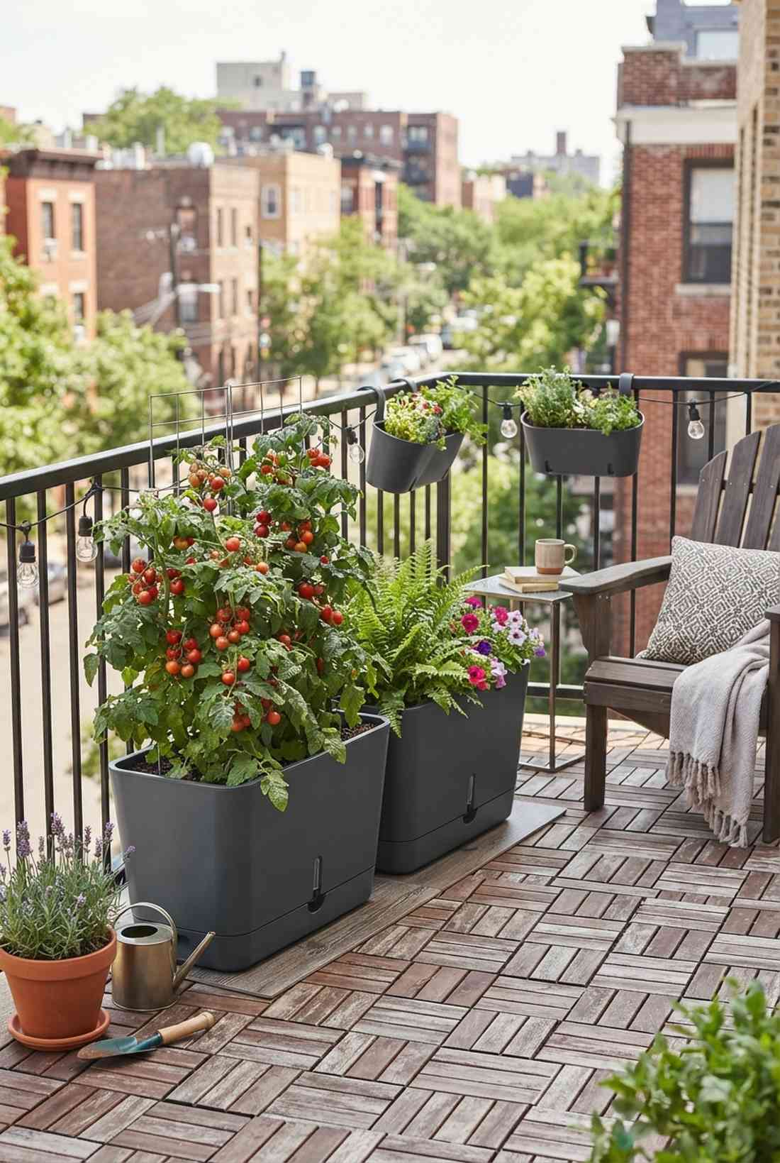 self watering planters