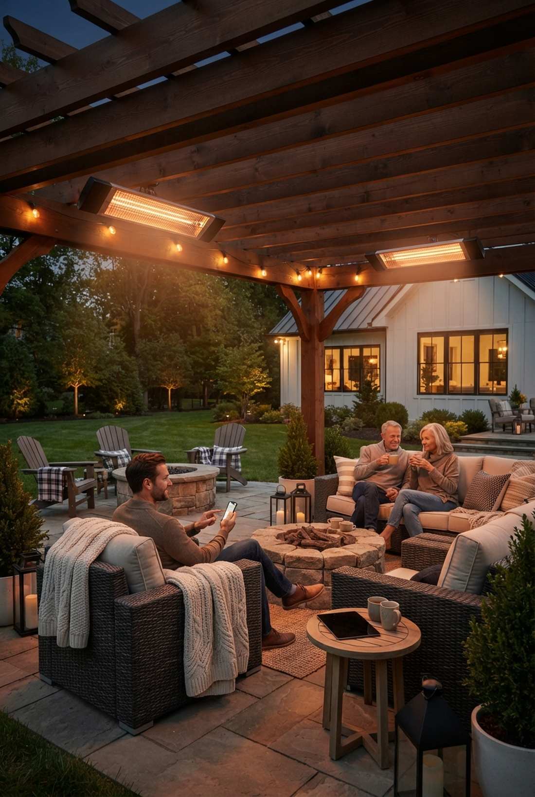 smart outdoor heaters