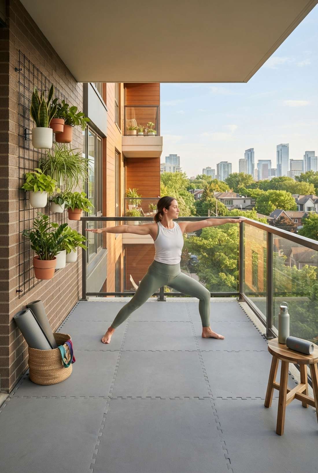 workout garden space
