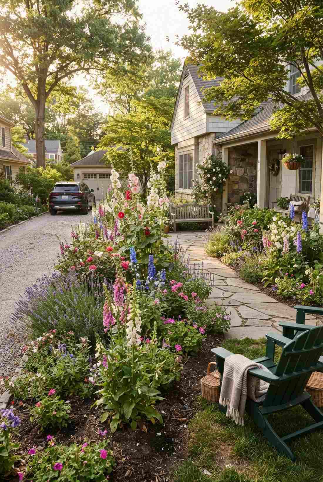 cottage garden romantic mix