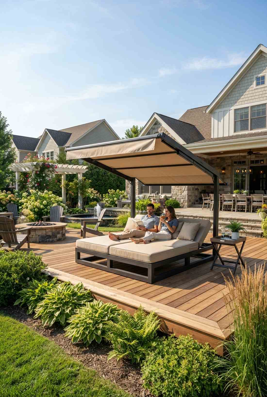 furniture integrated shade systems