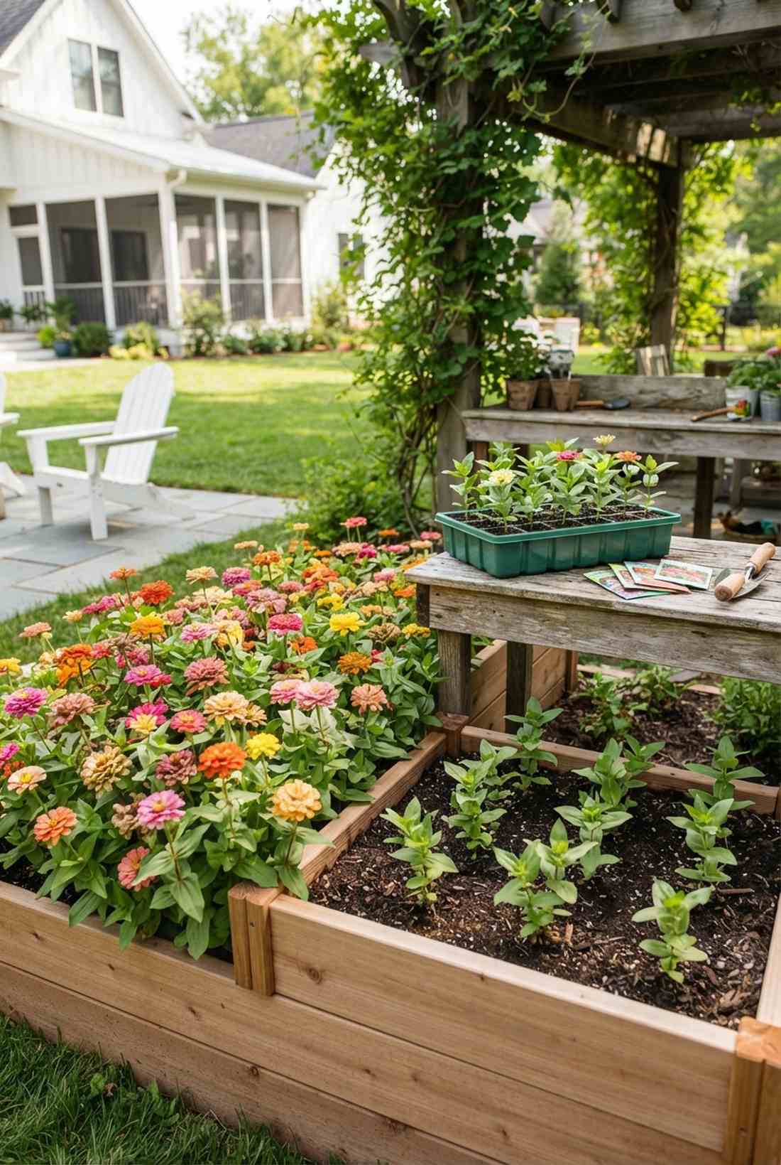 summer succession planting