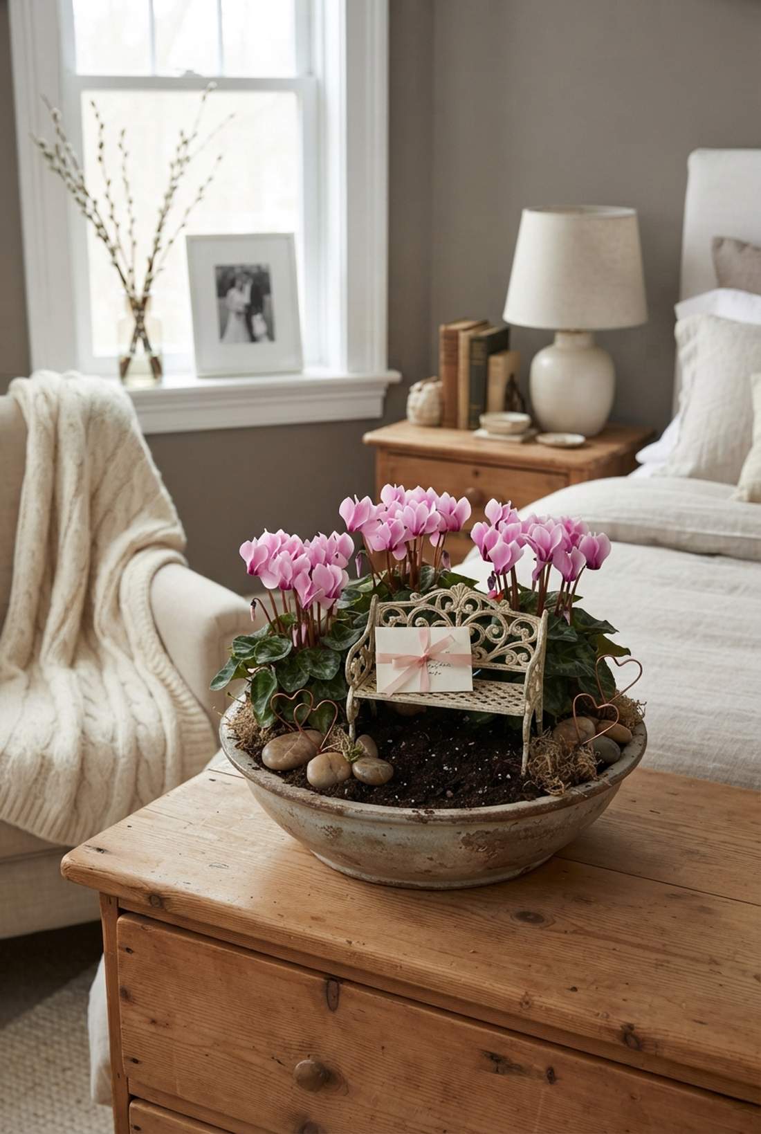 valentines romantic garden