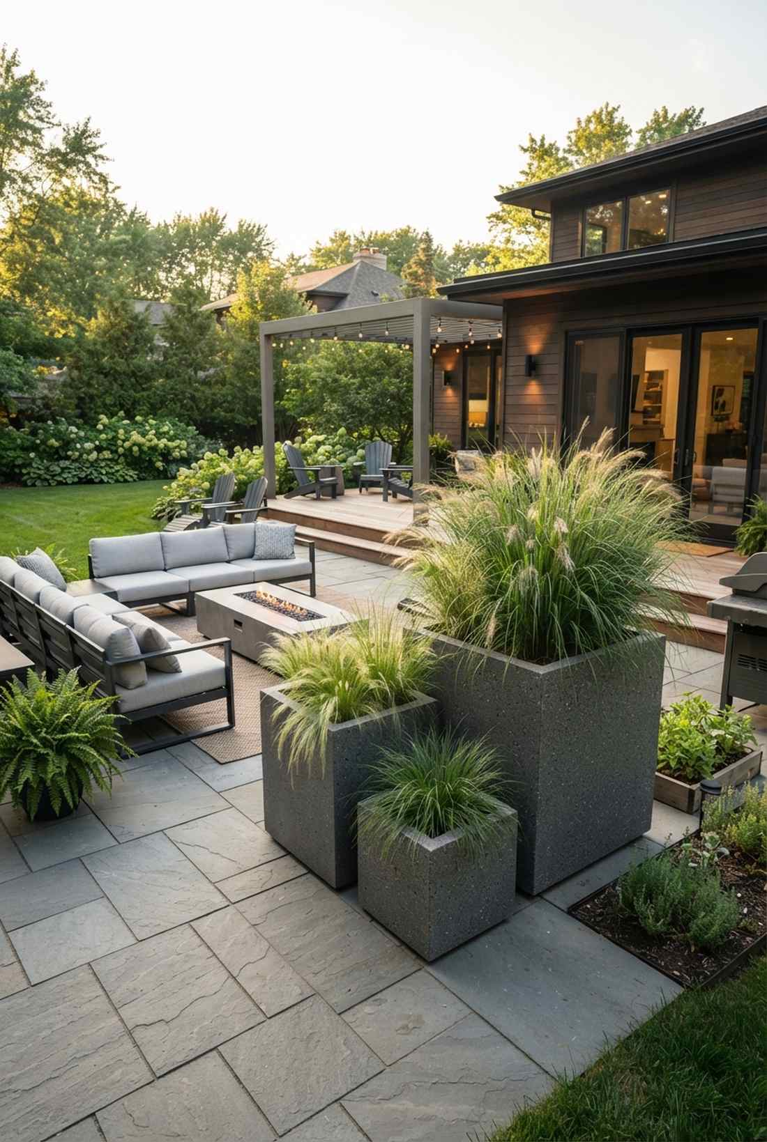 architectural concrete planters