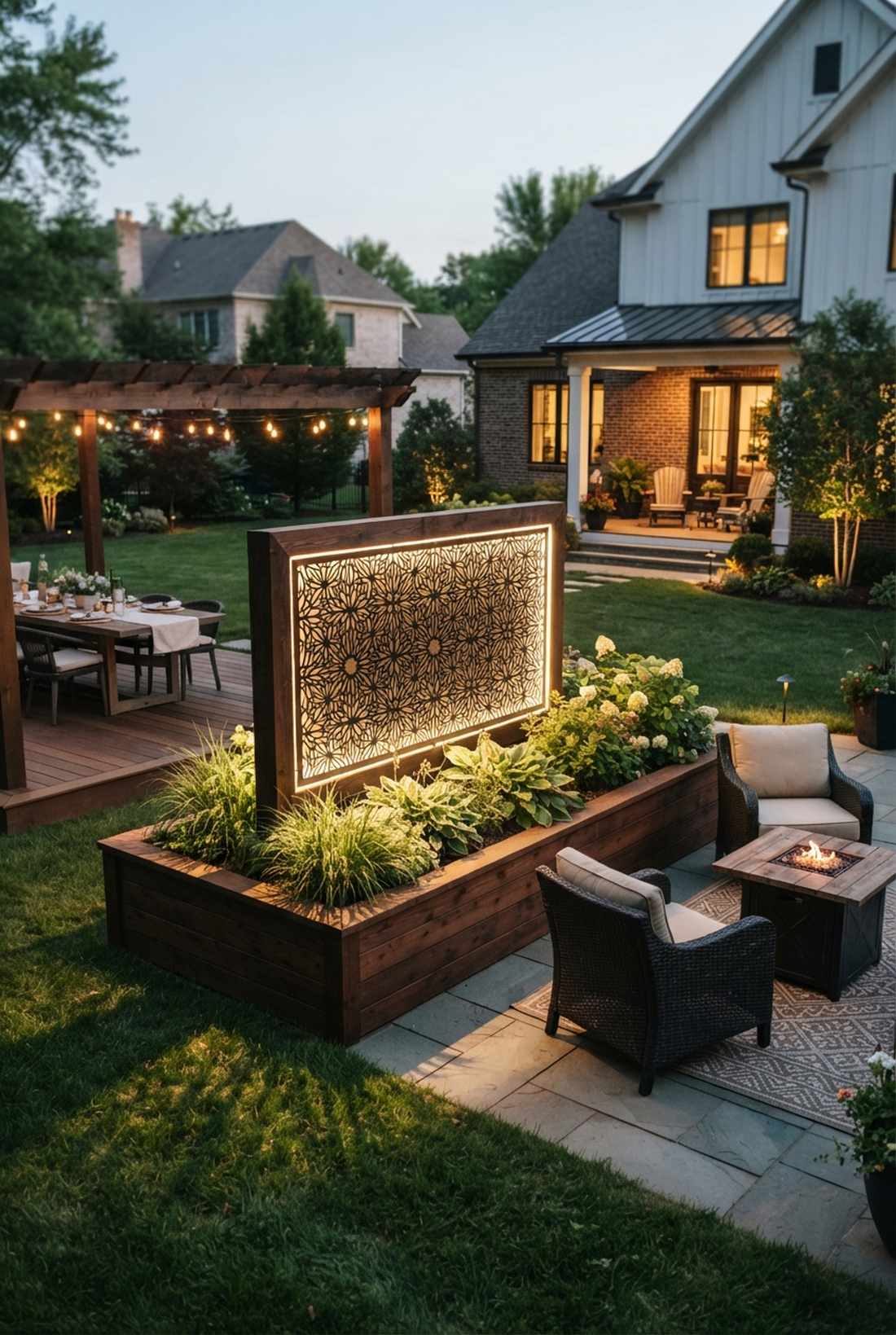 laser cut metal screen