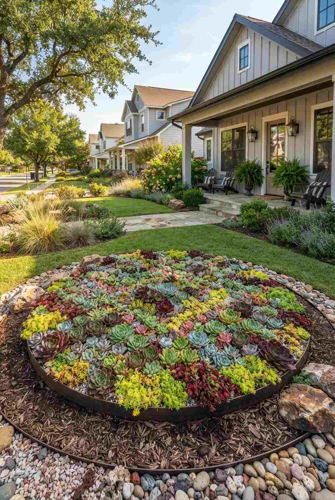 succulent tapestry garden