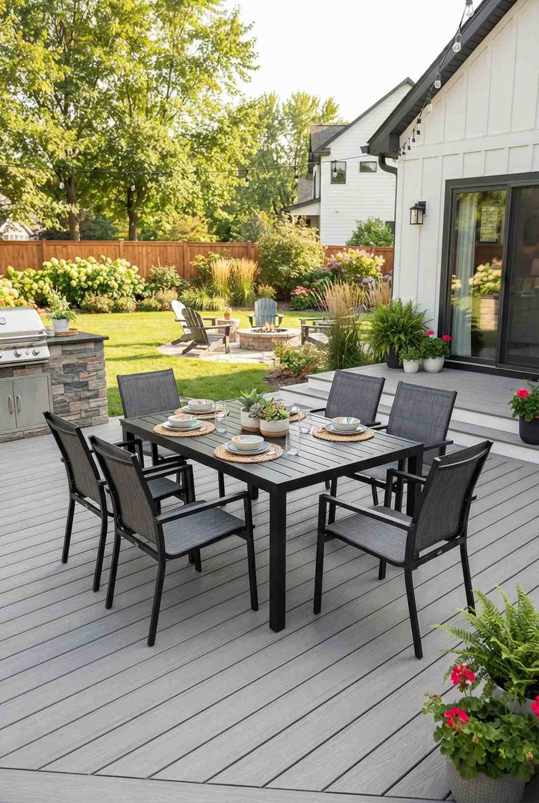textilene mesh dining collection