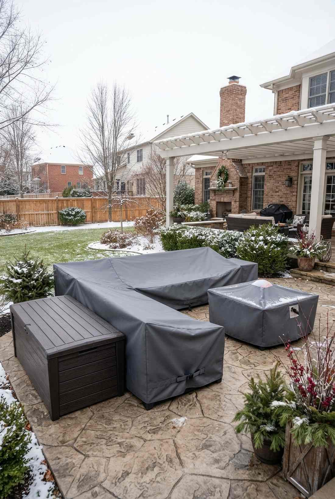 weather resistant furniture covers
