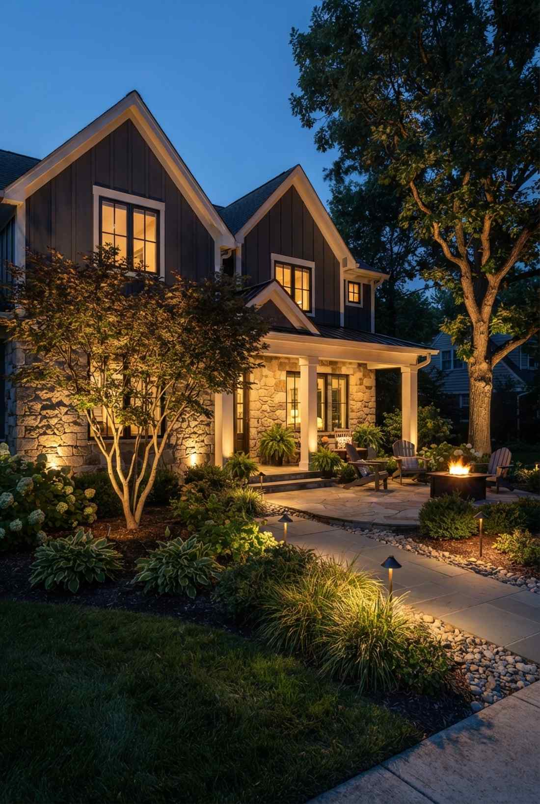 automated exterior lighting