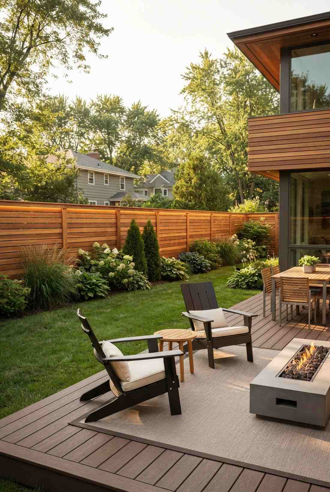 horizontal fence slats