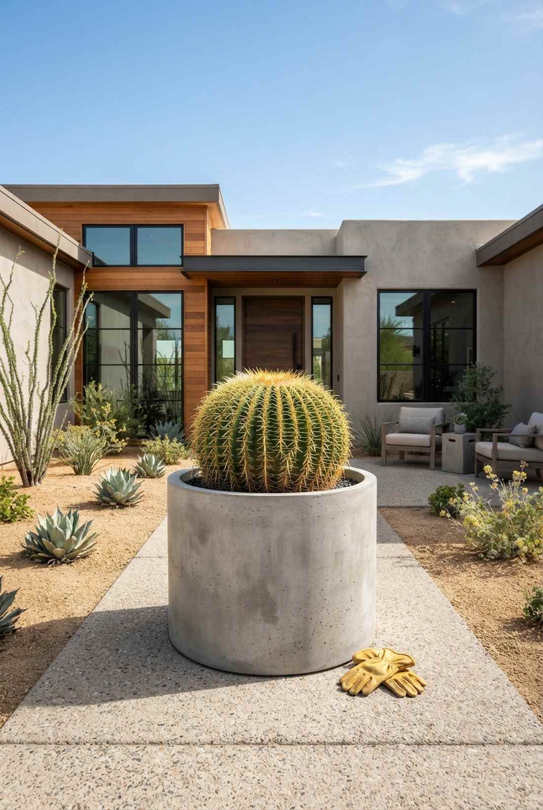 specimen cactus and succulent displays