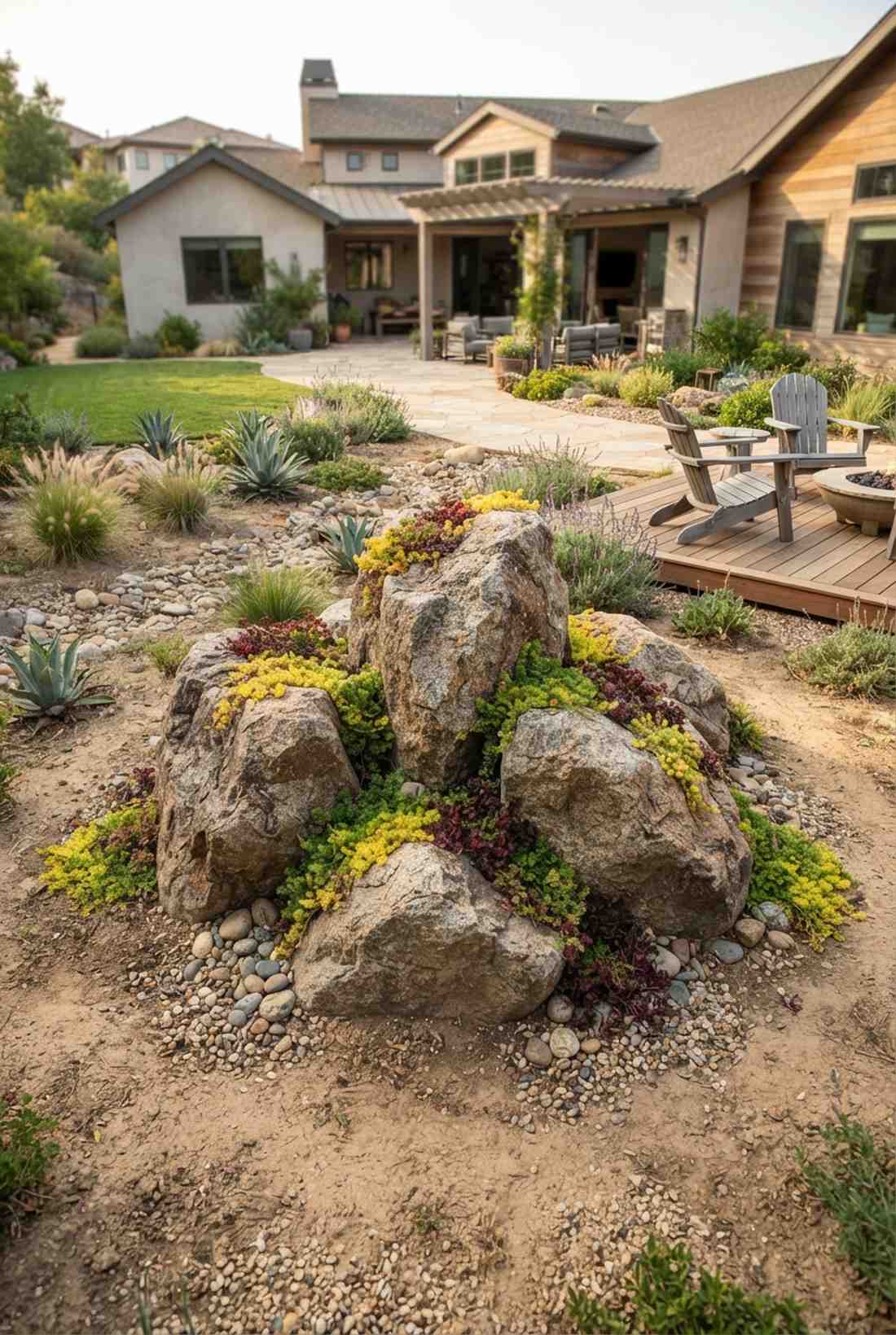 boulder accent grouping