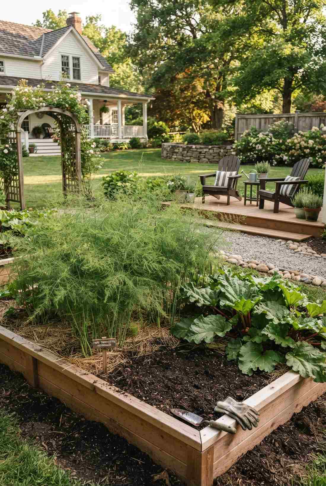 perennial vegetable beds