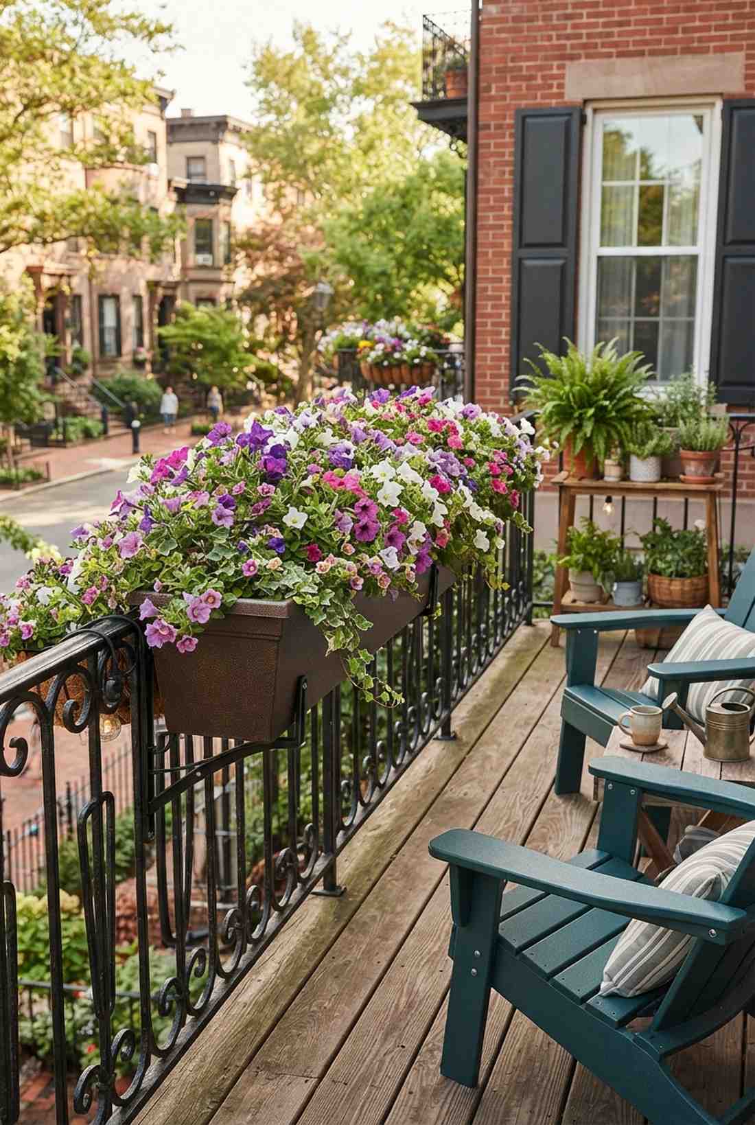 window box style planters