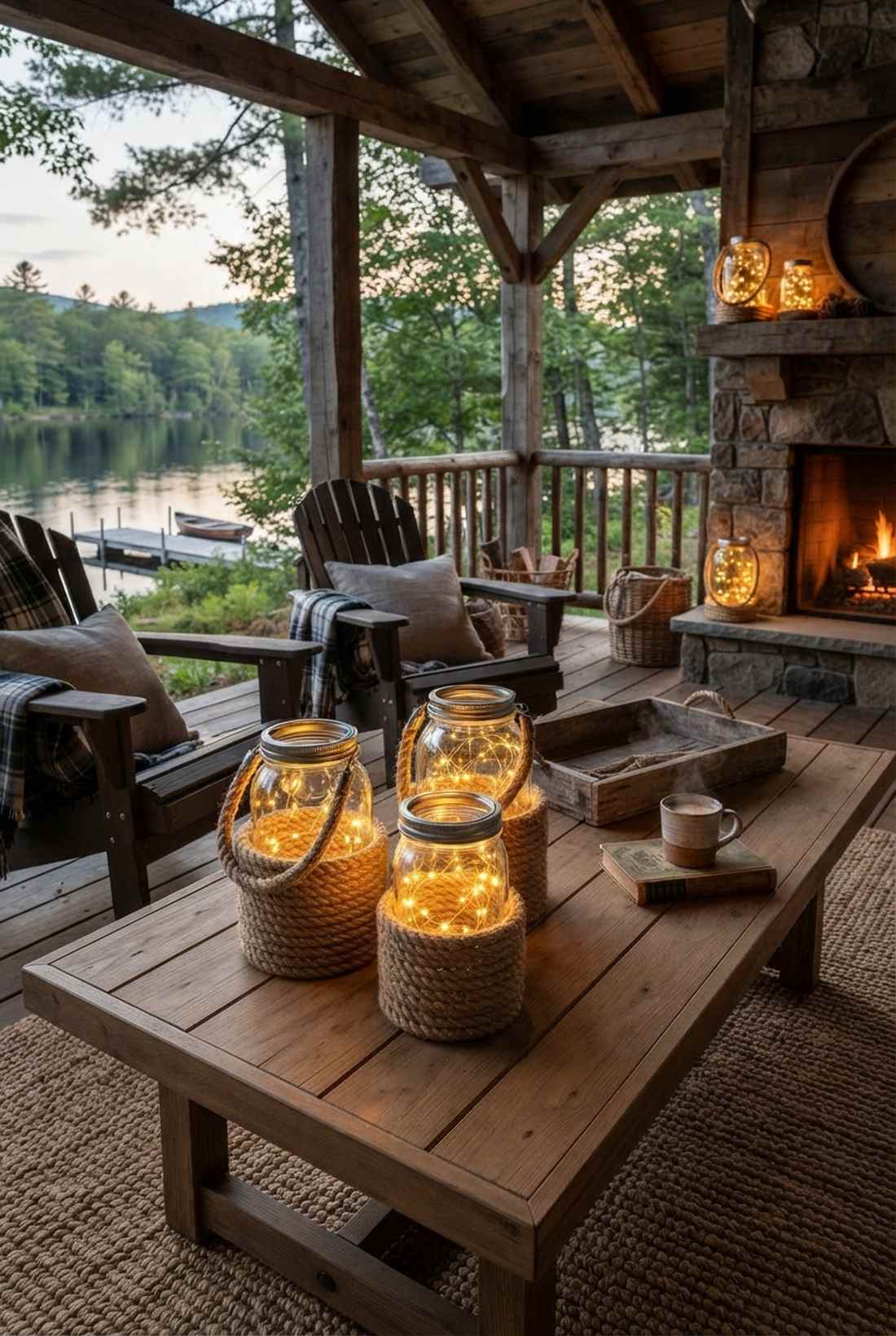 rope coil nautical lanterns