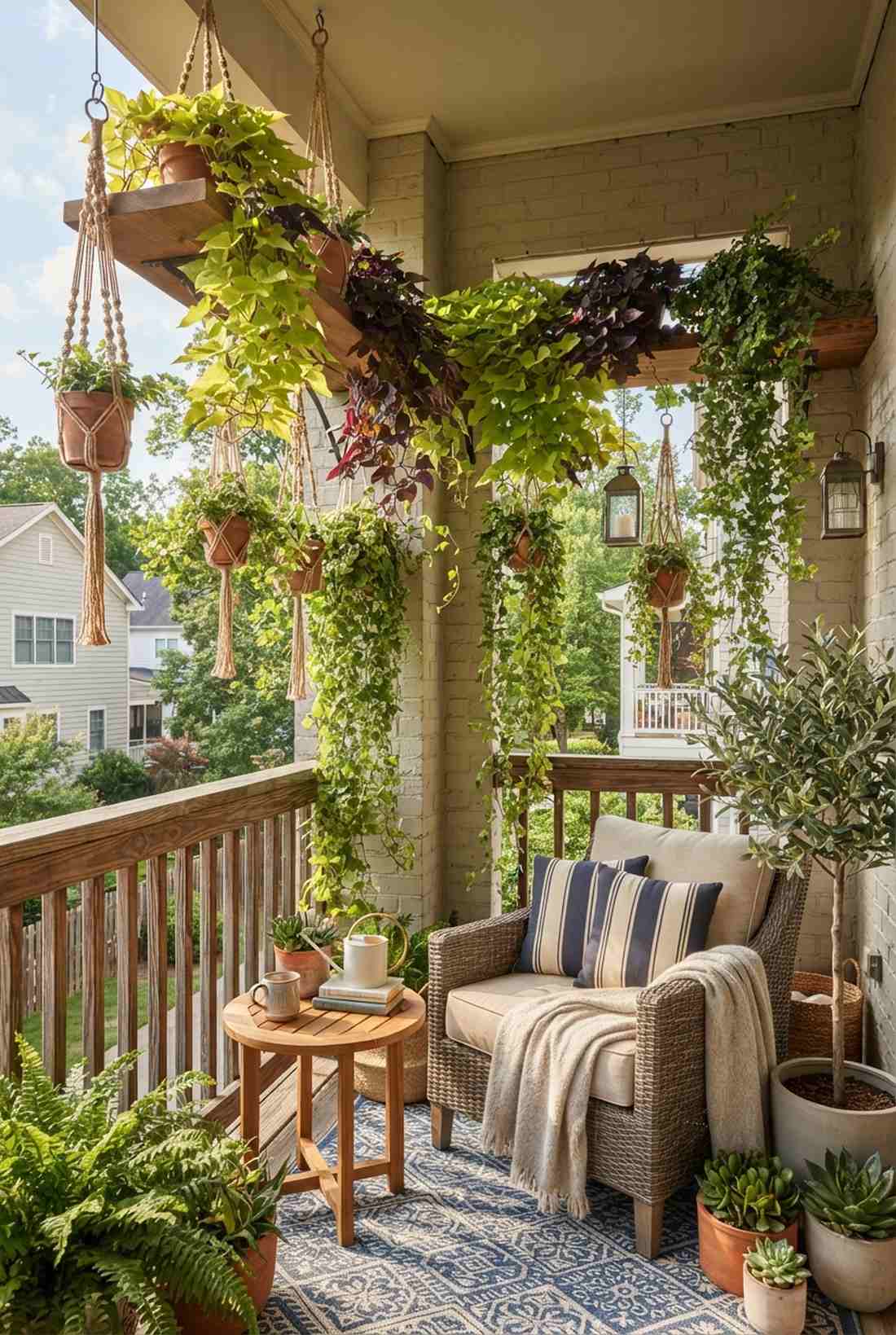 trailing plant displays