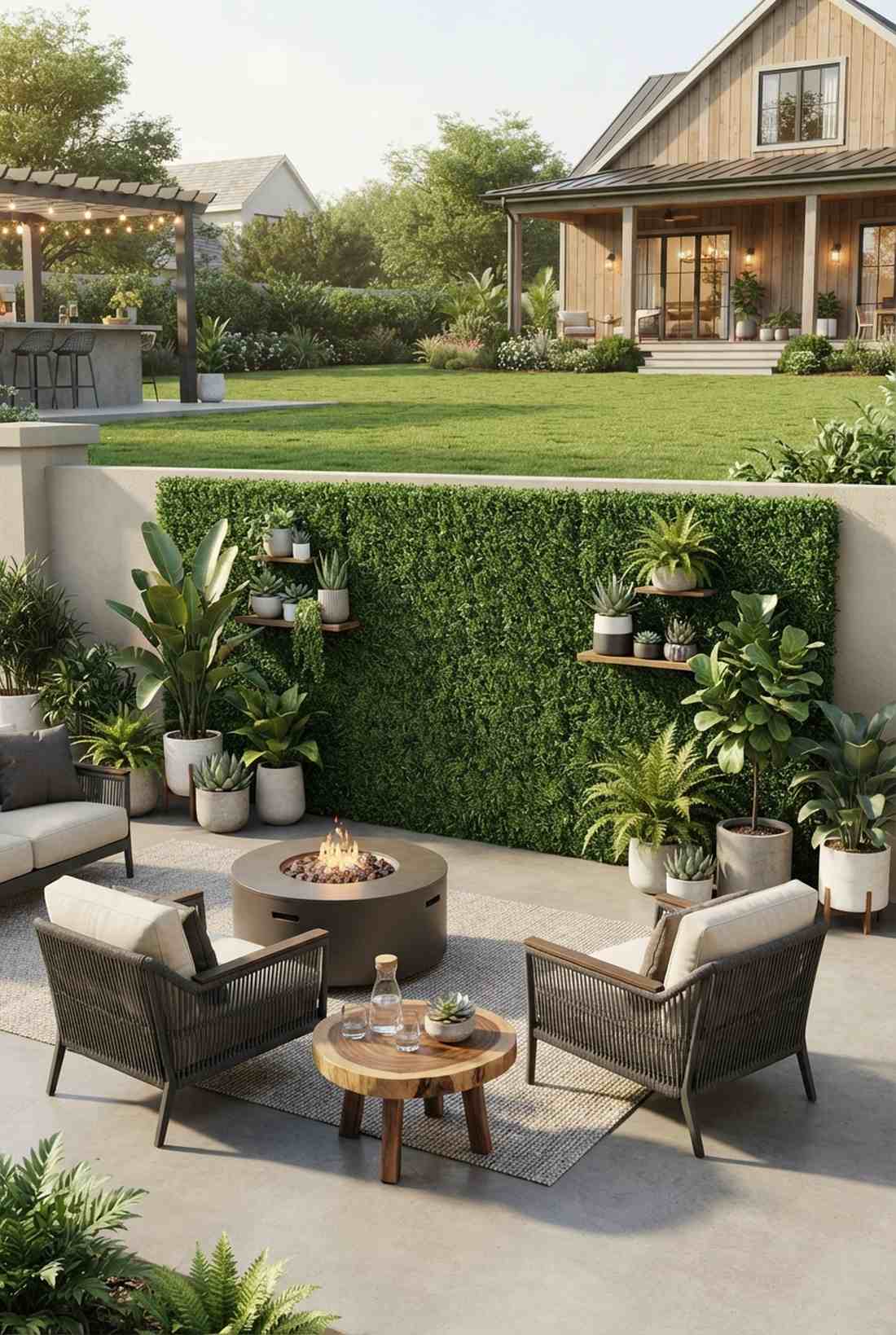 artificial grass wall backdrop