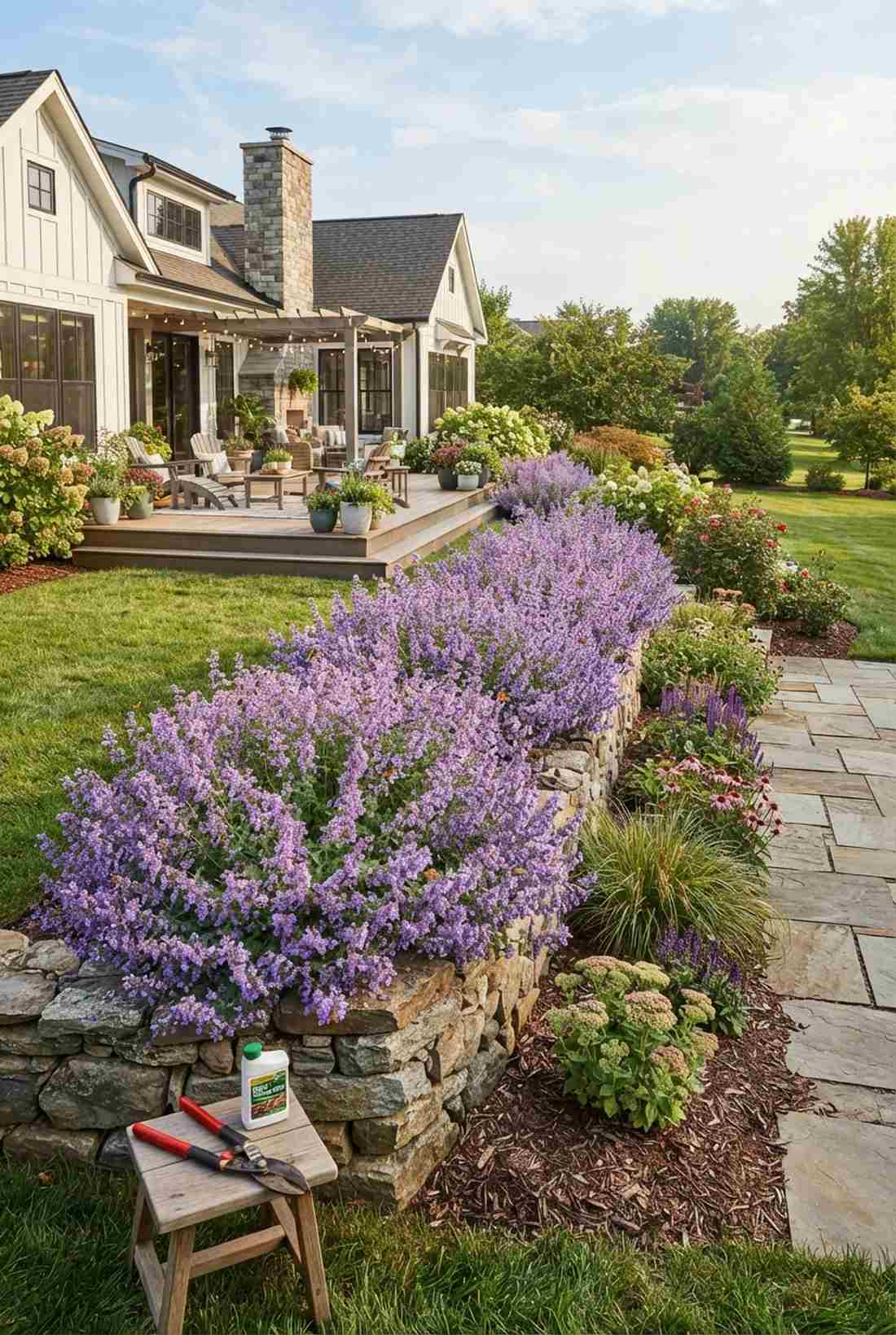 catmint nepeta clouds