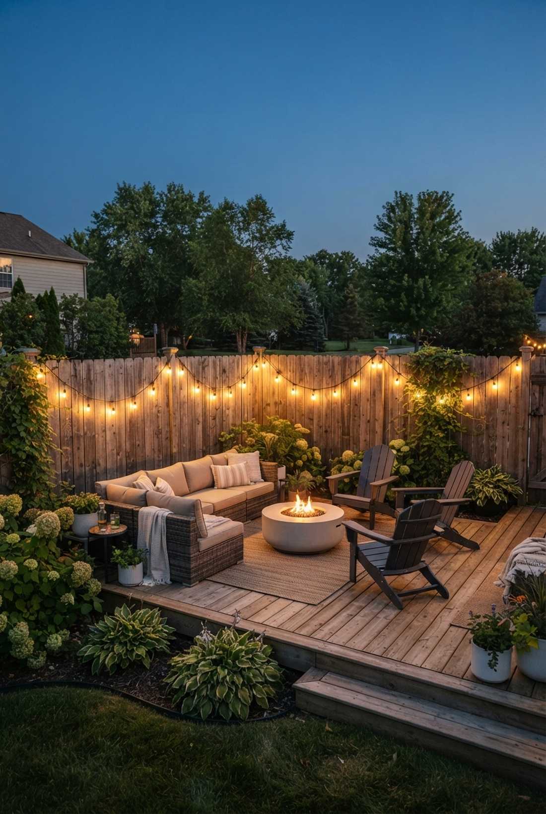 fence line draping
