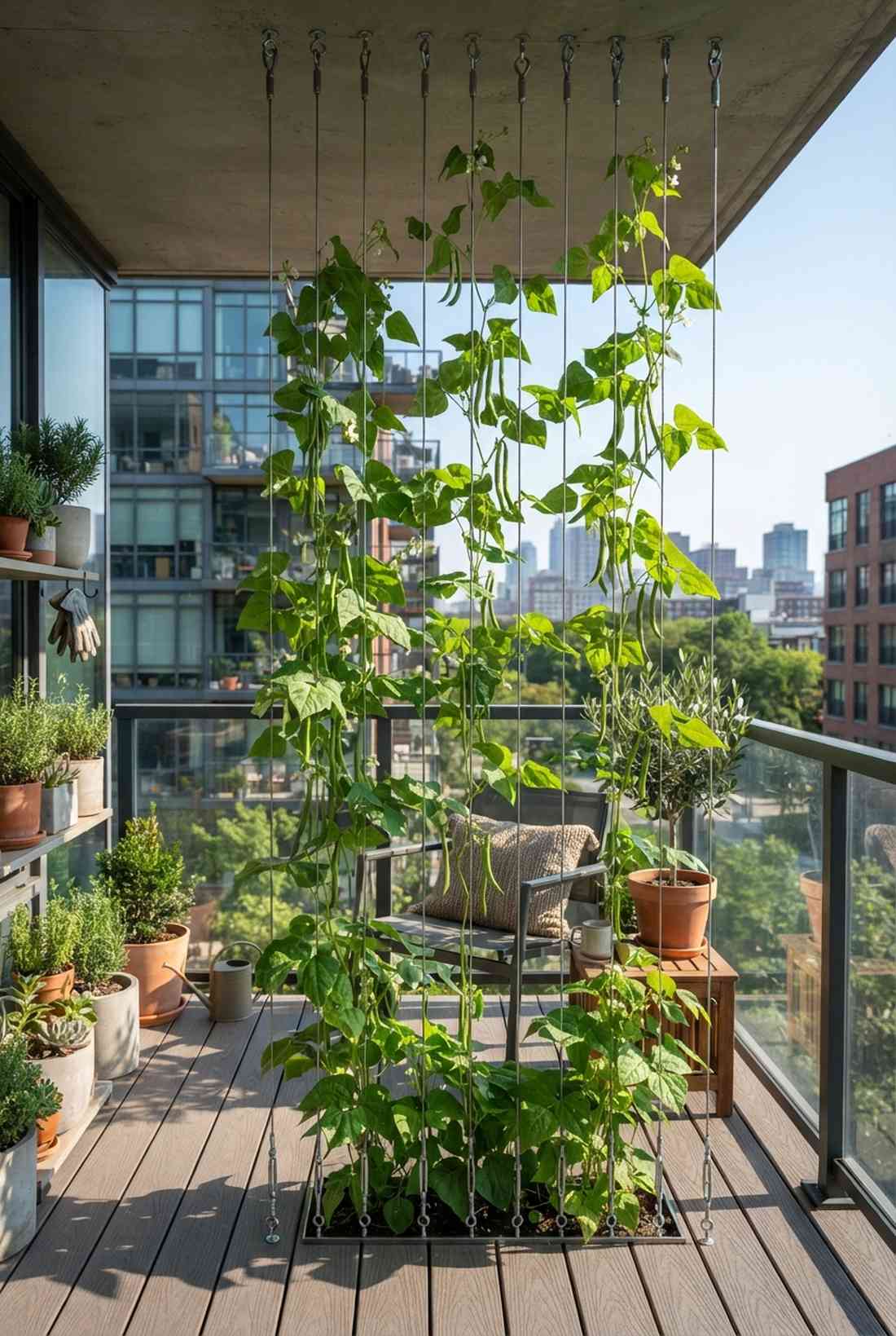 living wall pocket trellis