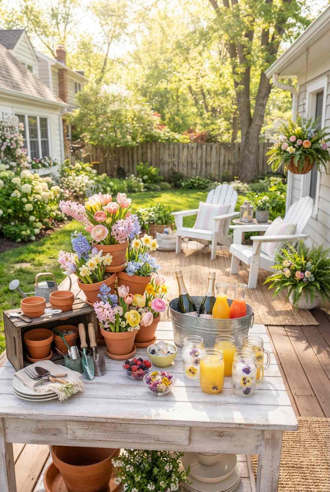 spring bloom brunch