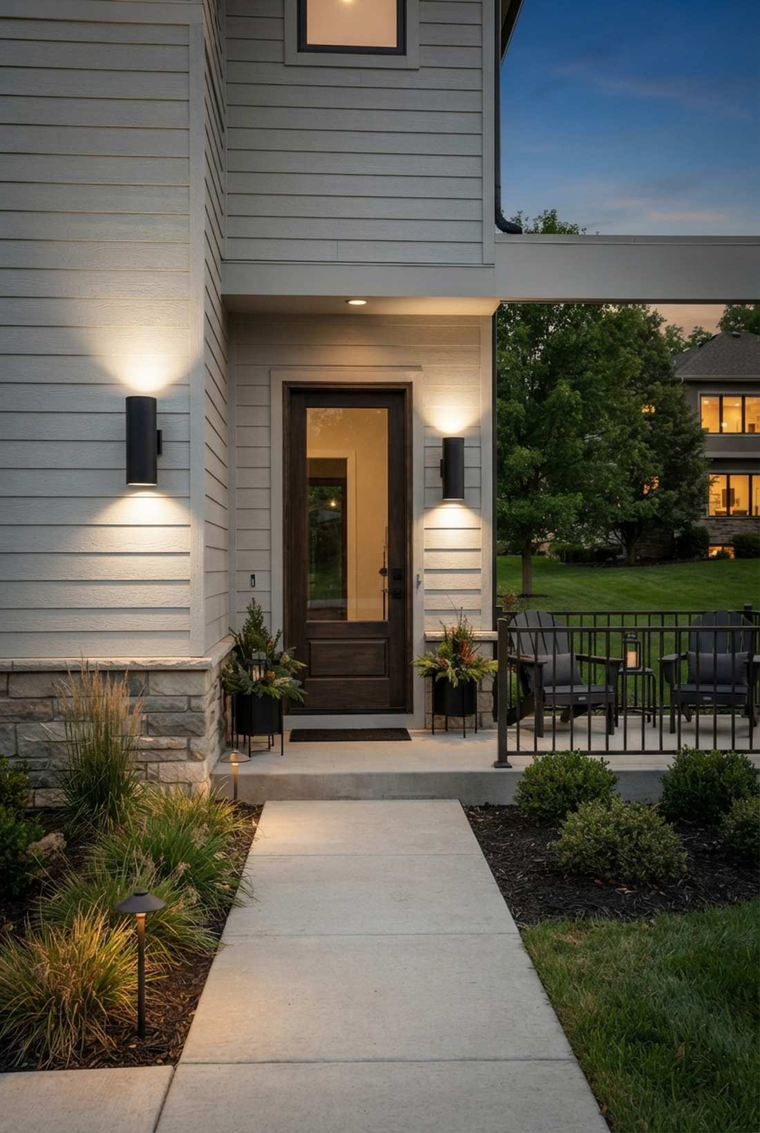 up down contemporary sconces