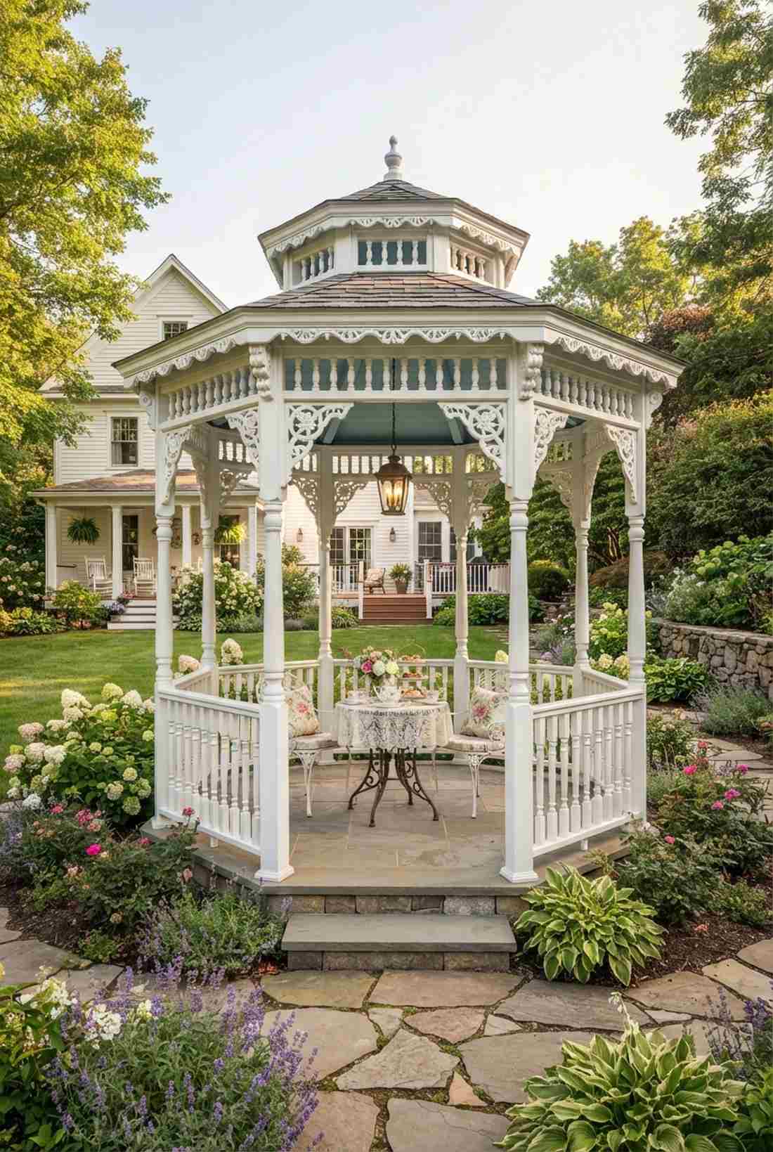 victorian ornamental gazebo