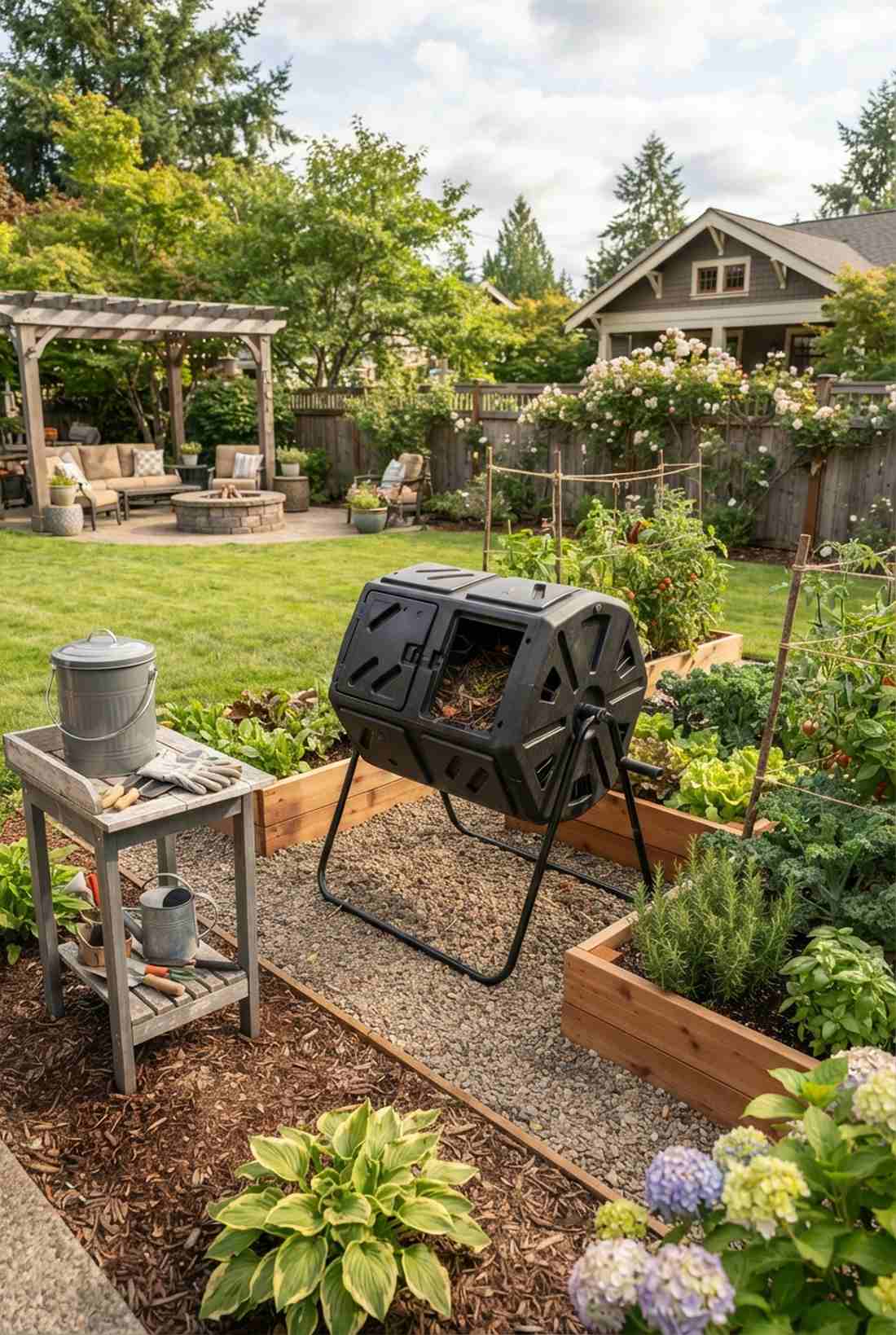 compost bin integration