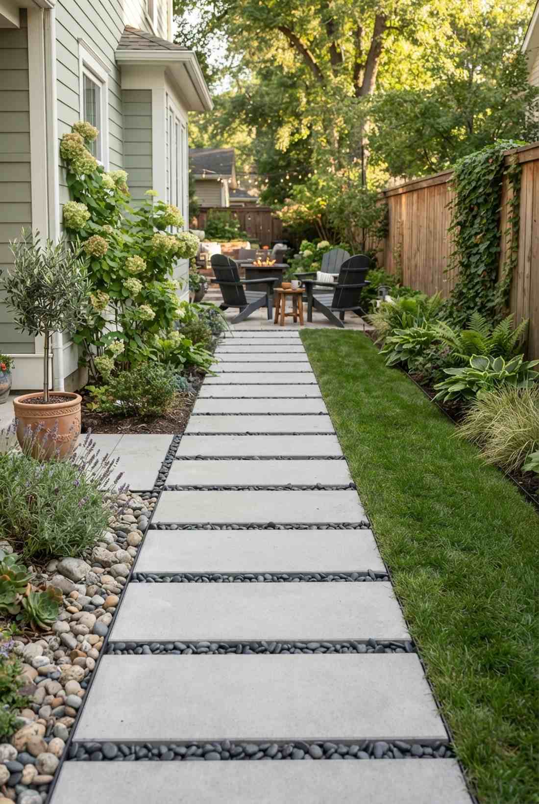 rectangular pavers horizontal