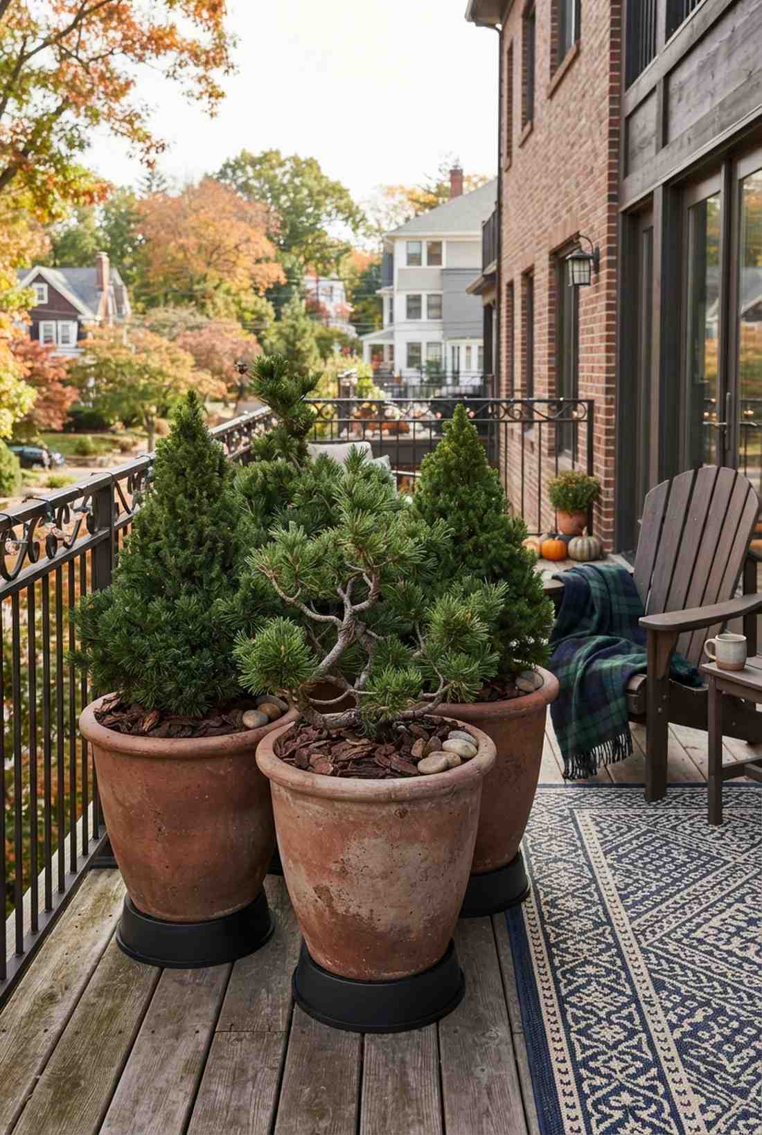 evergreen shrub garden