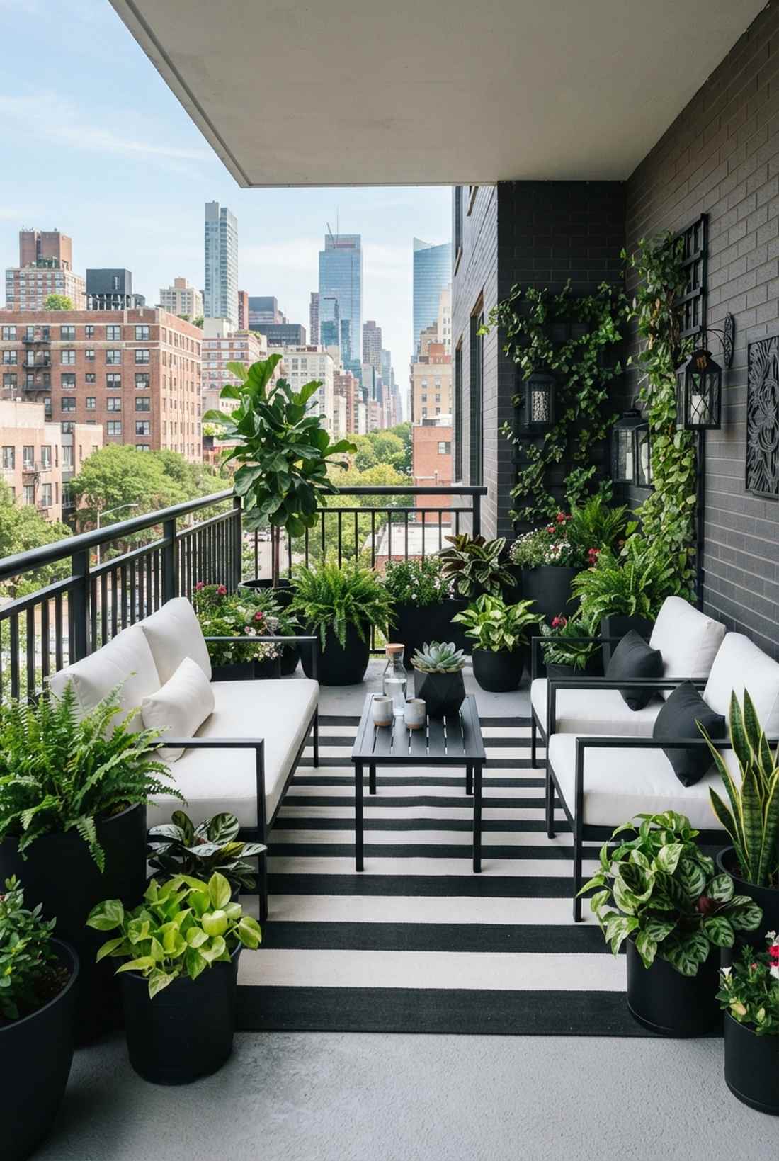 modern black and white