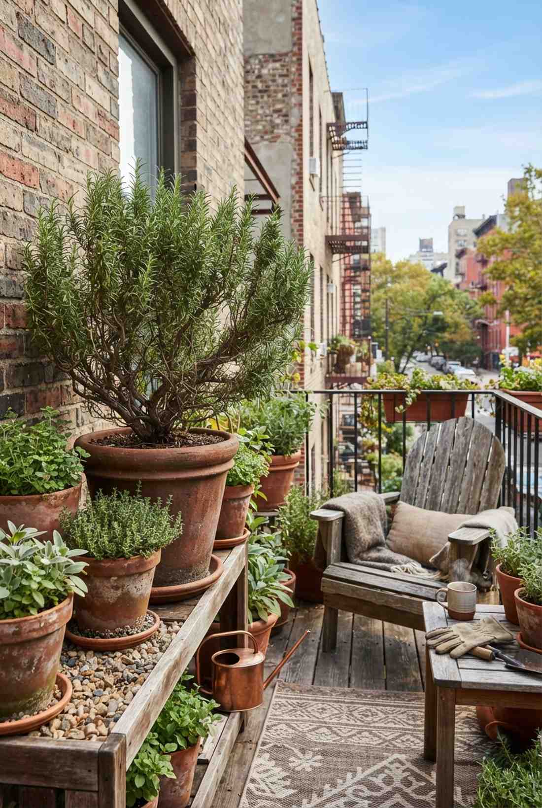 perennial herb garden