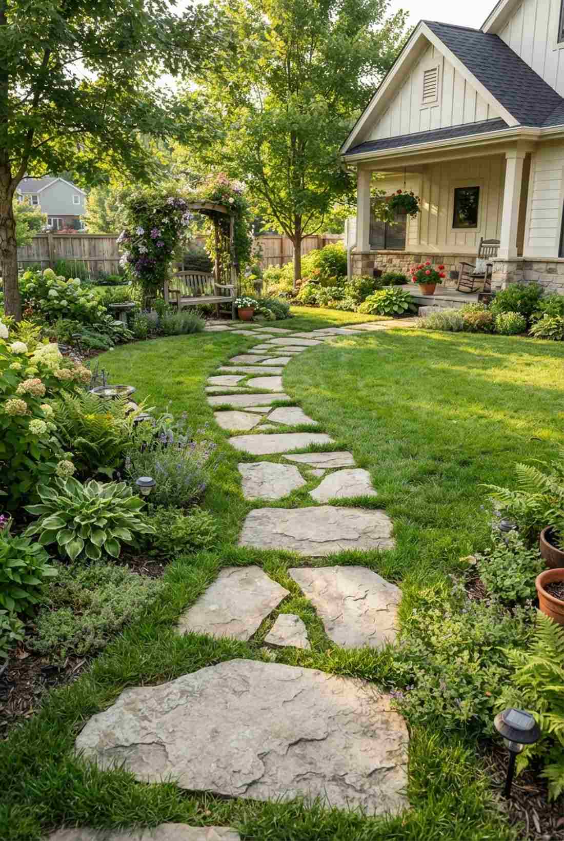 stepping stone pathway