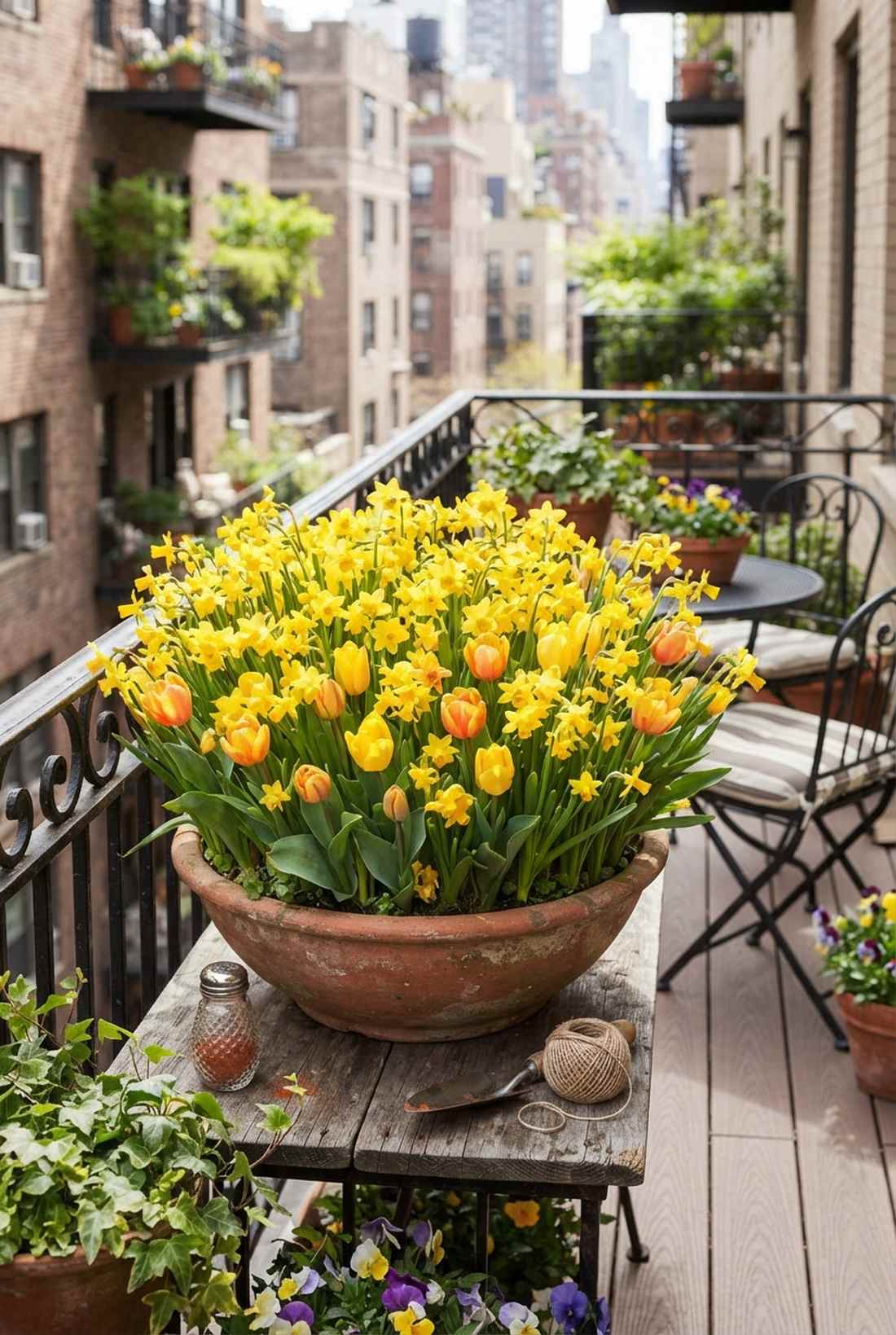 spring bulb displays