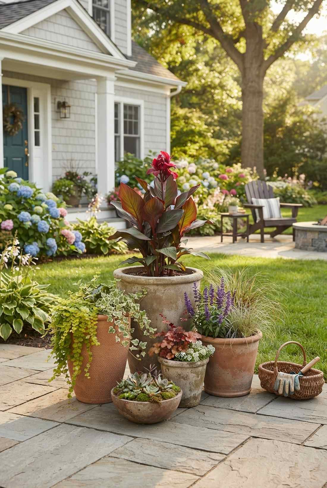 grouped pot clusters