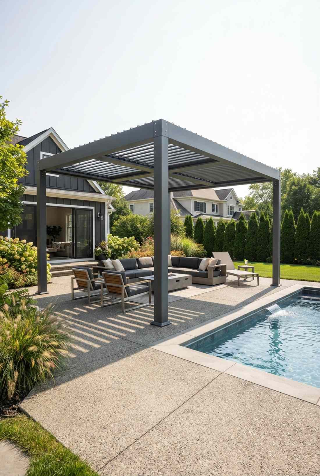 aluminum hardtop with louvered vents