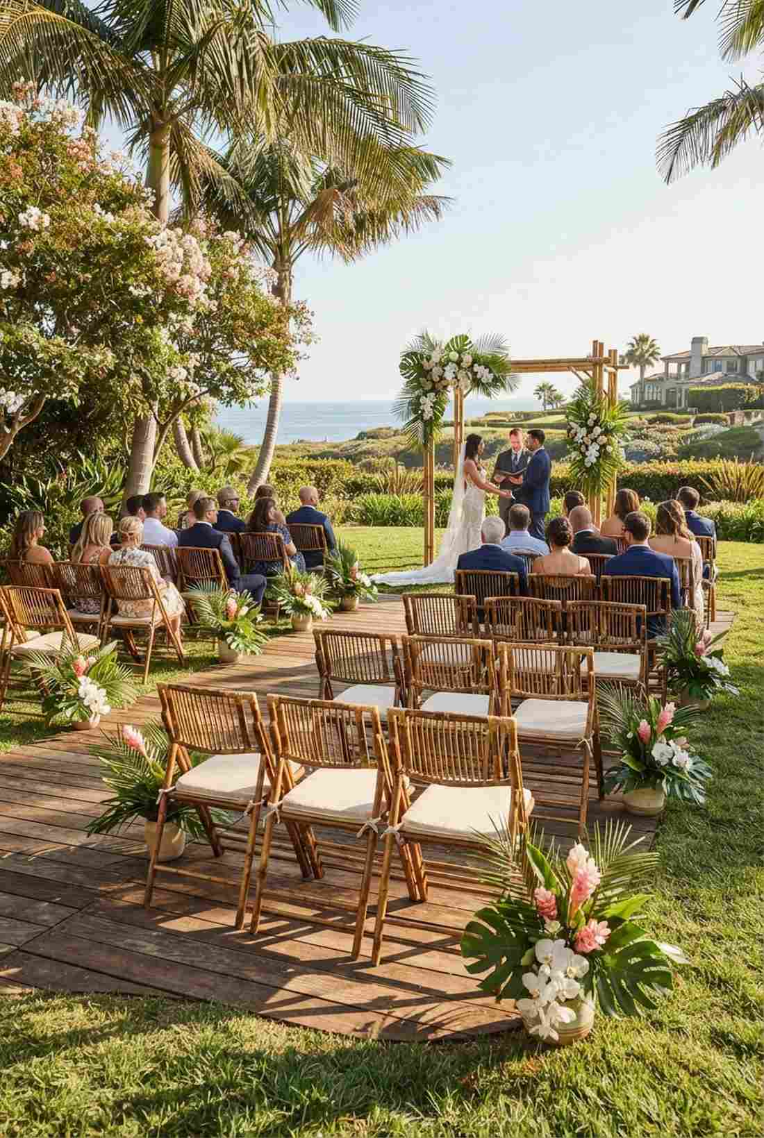 bamboo folding chairs