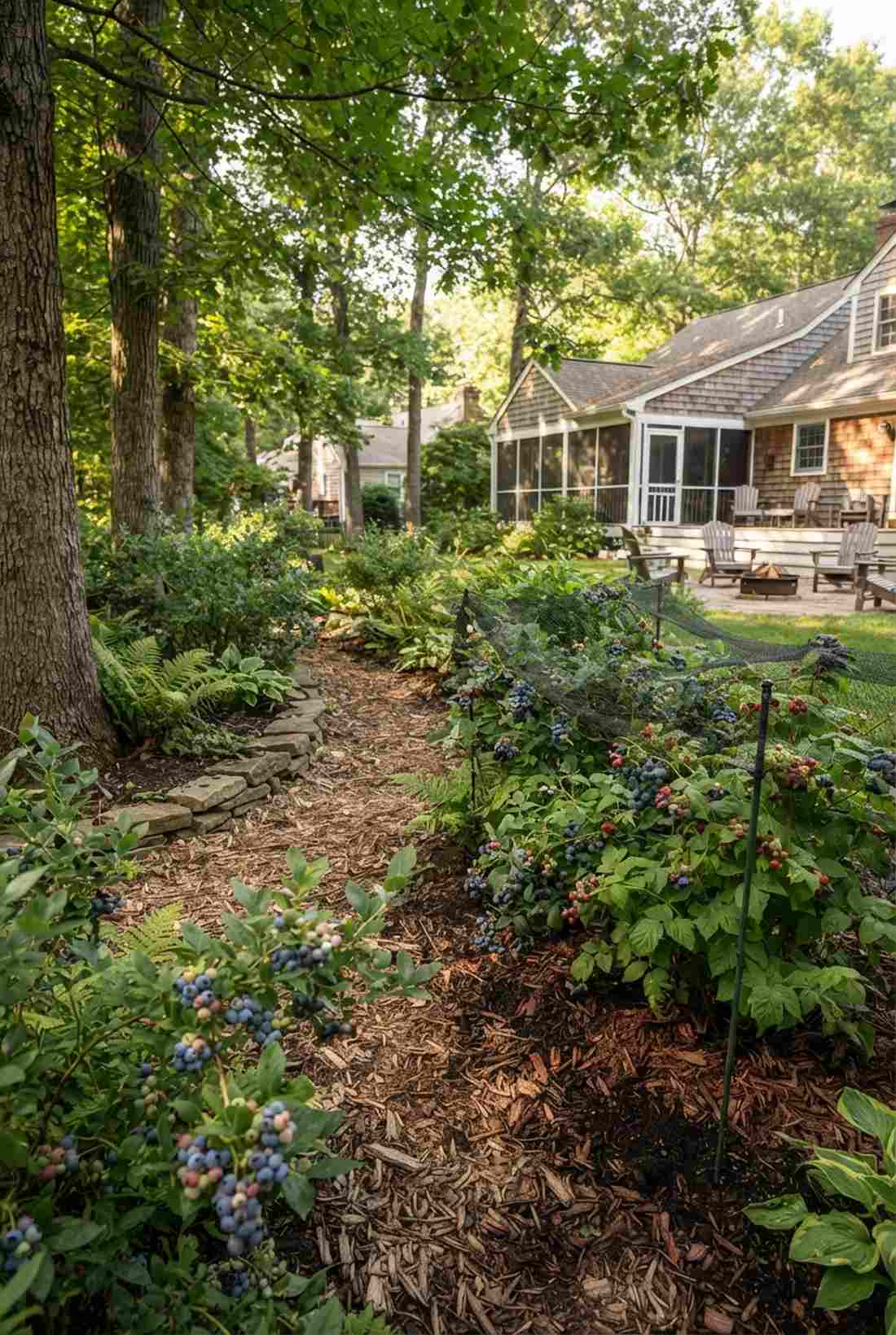 berry patch understory planting
