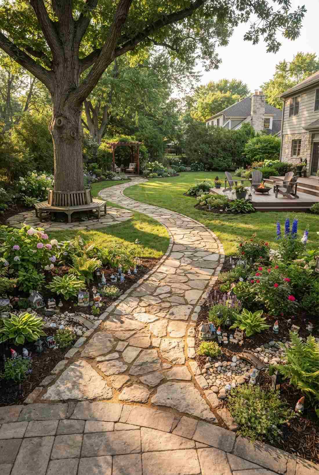 gentle arc flow path