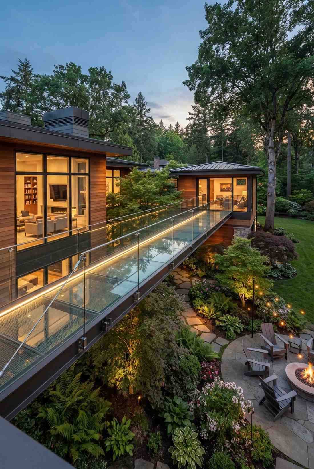 glass bridge connections