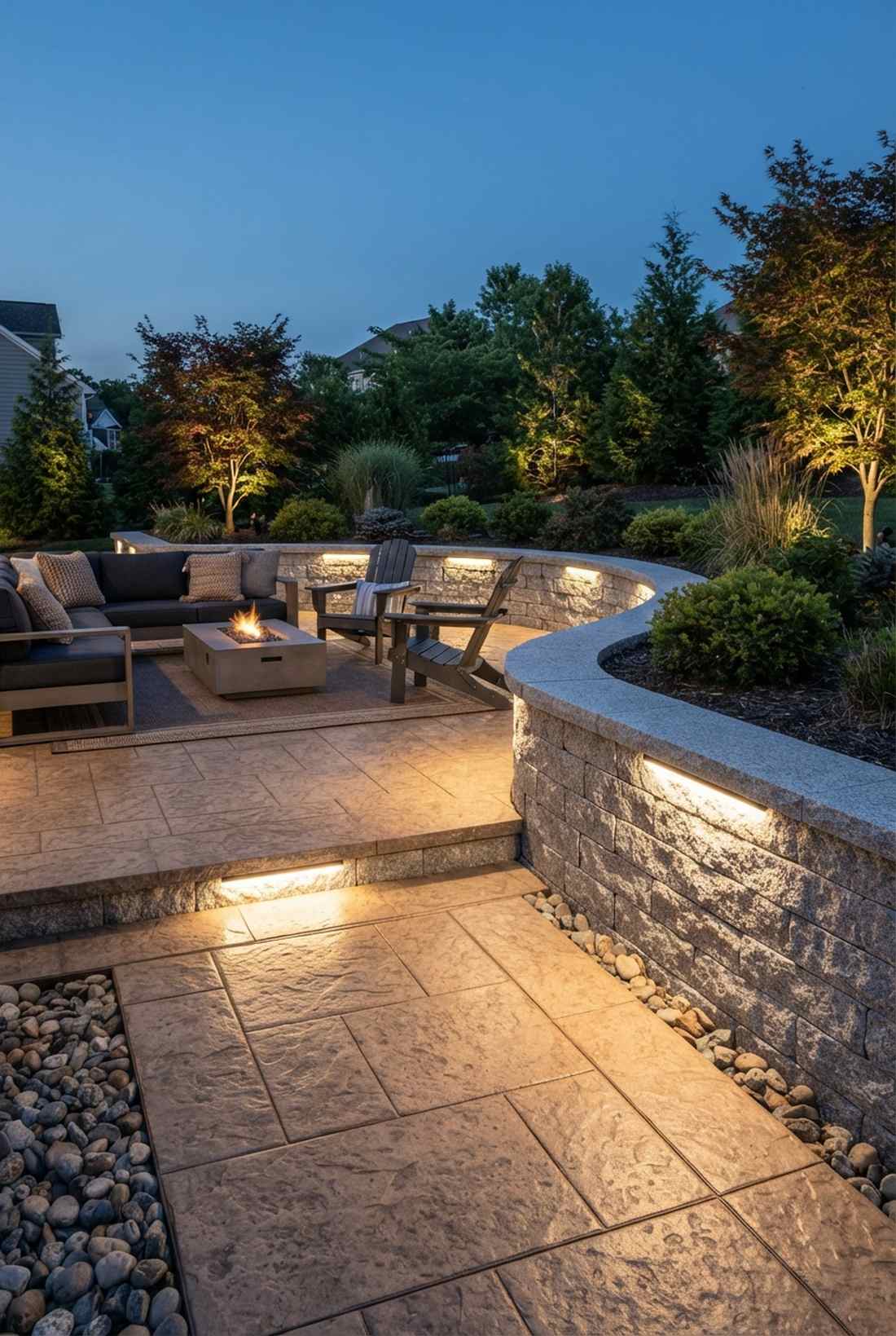 ground level wash lights