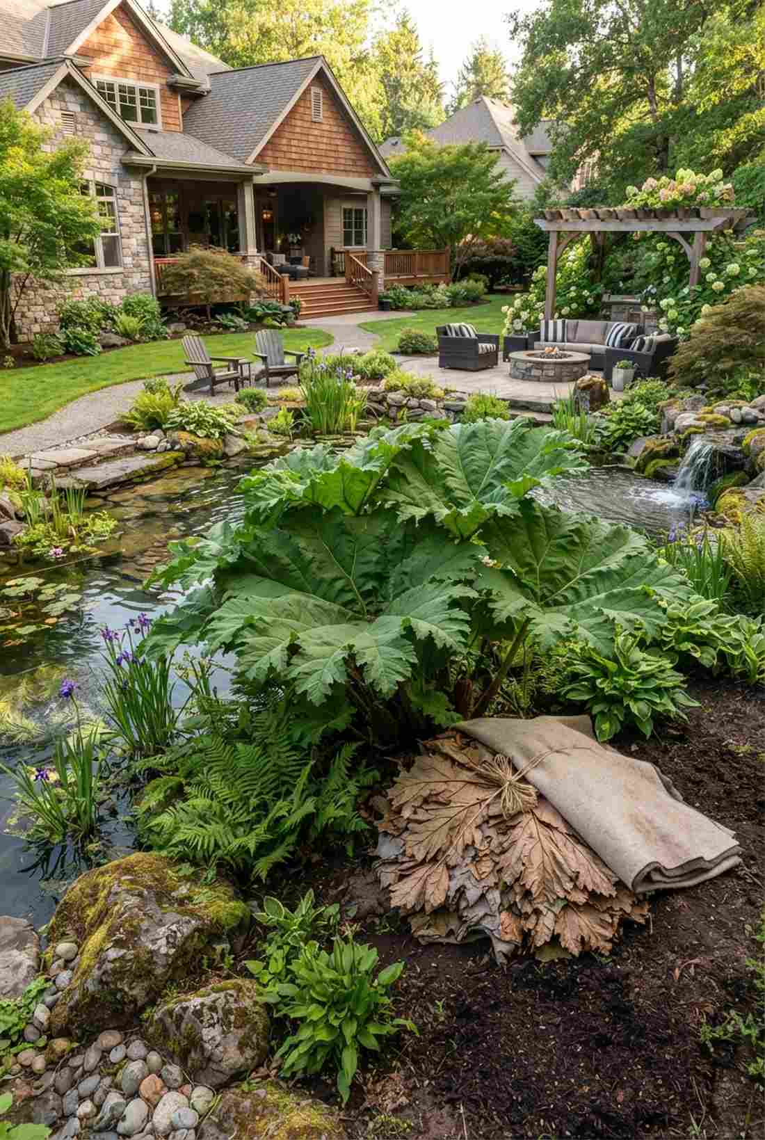 gunnera manicata giant rhubarb
