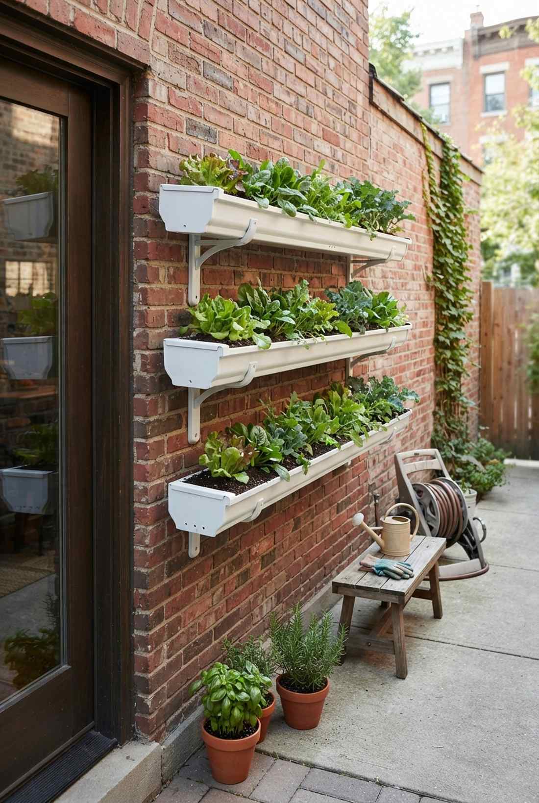 gutter garden channels