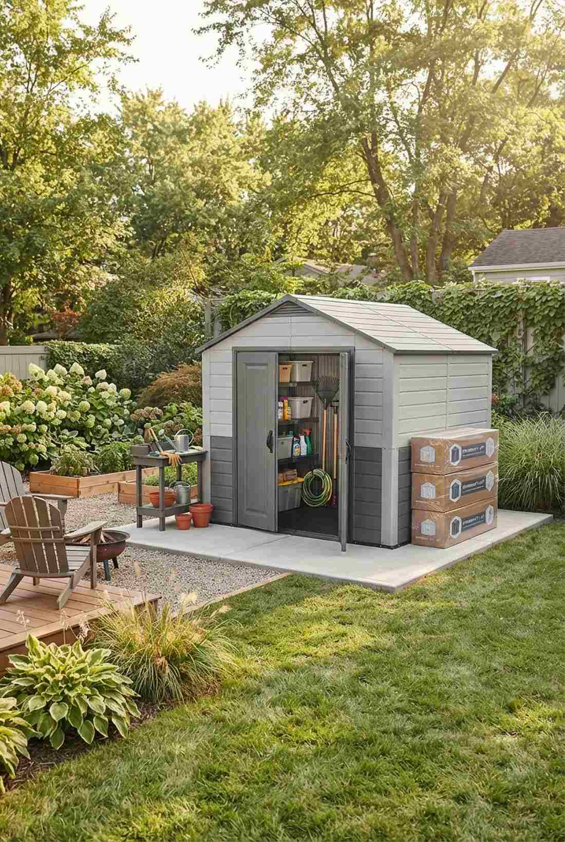 modular expandable shed