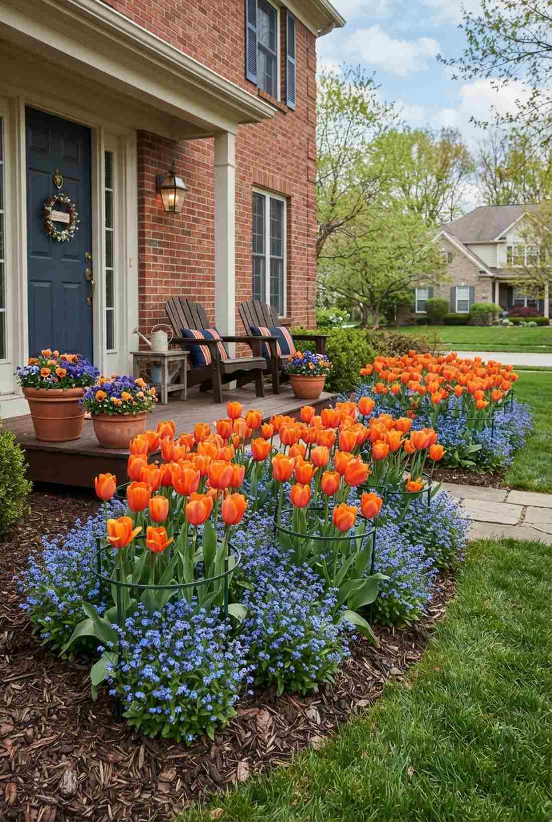 orange blue contrast