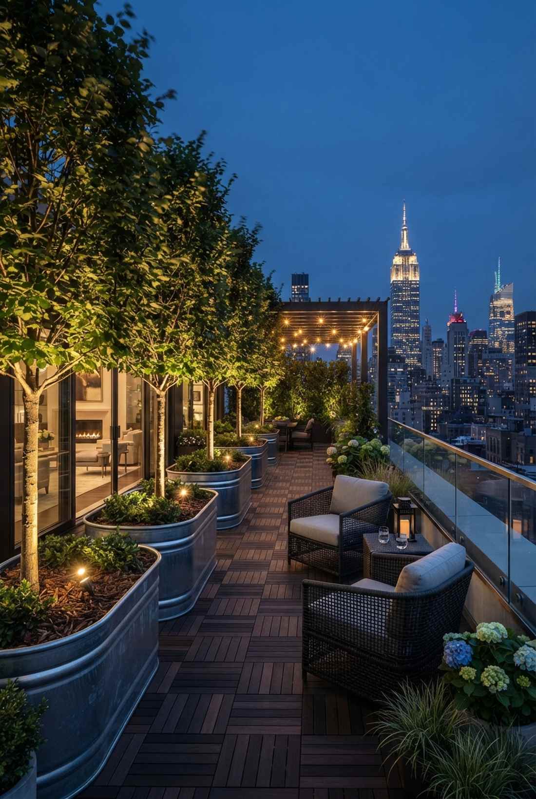penthouse terrace wraparound